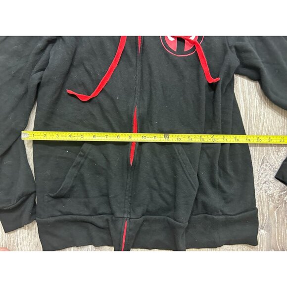 Marvel Deadpool Hoodie Men's Size Medium Full Zip Long Sleeve Causal Back - Picture 7 of 8